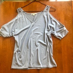 Periwinkle Blue Top - Green Envelope LA